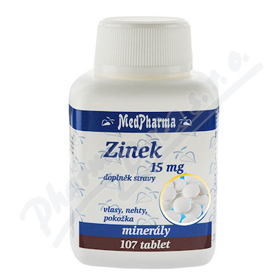 MedPharma Zinek 15mg tbl.107