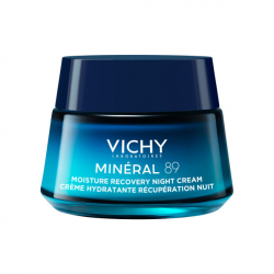 Vichy Minéral 89 Noční regenerační hydratační krém s čistým melatoninem 50 ml