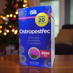GS Ostropestřec 6500 mg 80 tablet