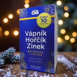 GS Vápník, hořčík, zinek 140 tablet