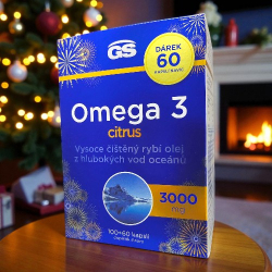 GS Omega 3 Citrus 150 kapslí