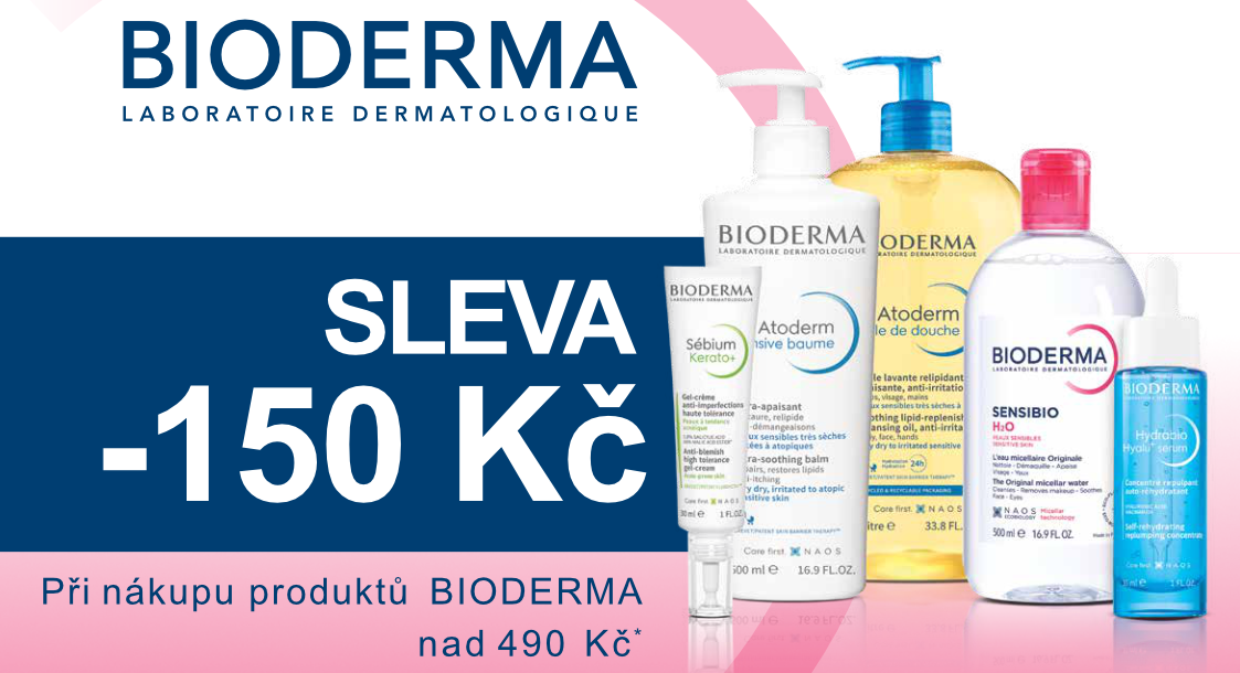 Bioderma -150 Kč