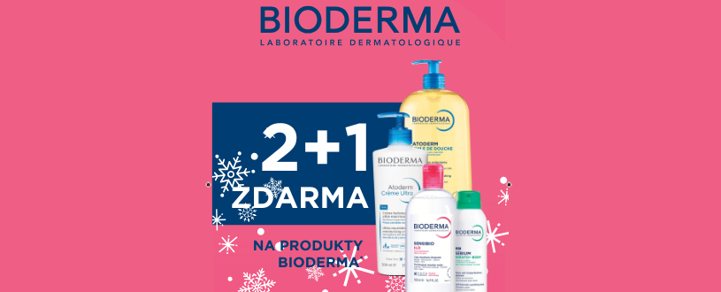 Bioderma 2+1 zdarma