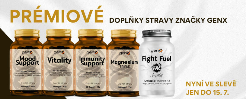 GenX Prémiové doplňky stravy nyní ve slevě!