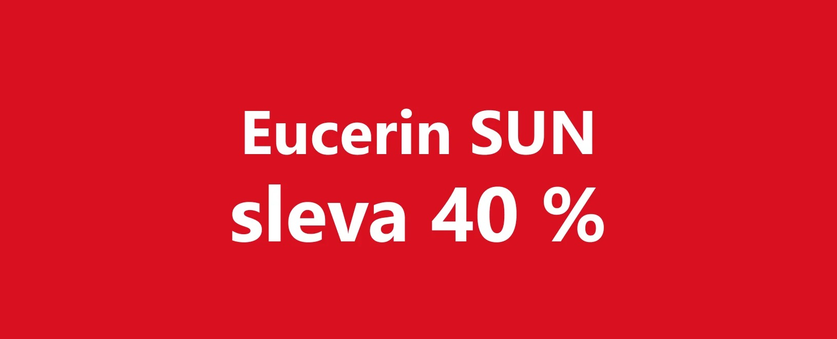 Eucerin SUN -40% 