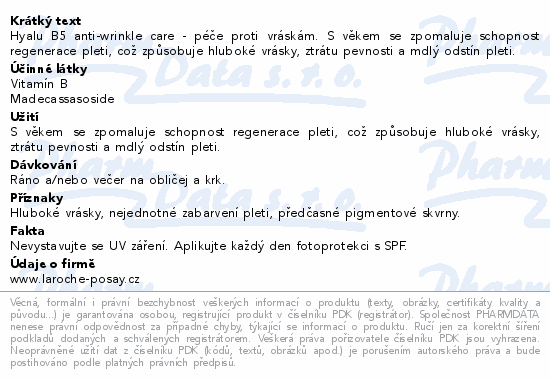 LA ROCHE-POSAY HYALU B5 krém 40ml