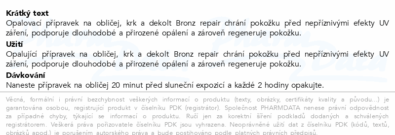 ESTHEDERM Bronz Repair strong sun 50ml