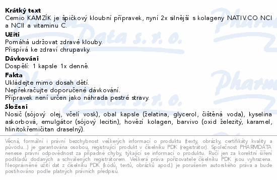 Cemio Kamzík cps.60+30 AKCE