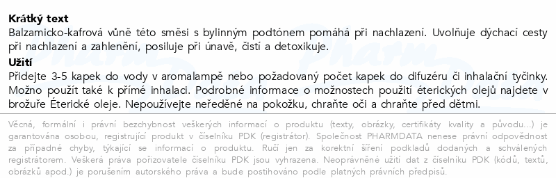 Nobilis Tilia Směs éterických olejů respirant 10ml