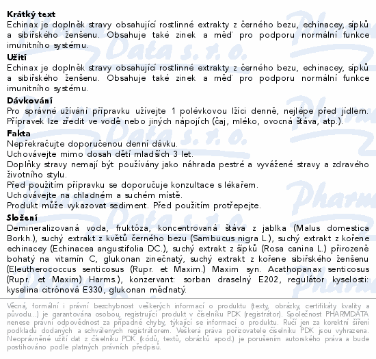 Echinax 200ml Pharmalife