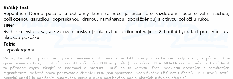 Bepanthen Derma pečuj.a ochranný krém na ruce 50ml