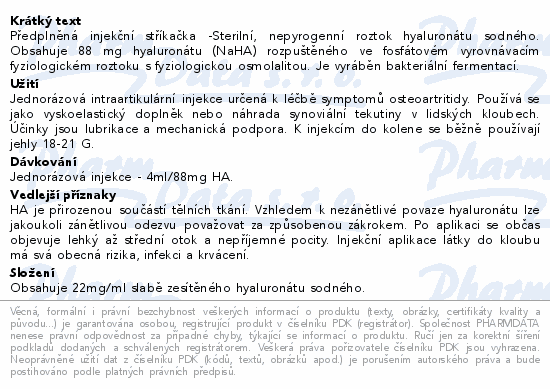 Roztok elastoviskozní MONOVISC 4ml