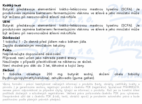 Favea Butyrate Infusion tob.30