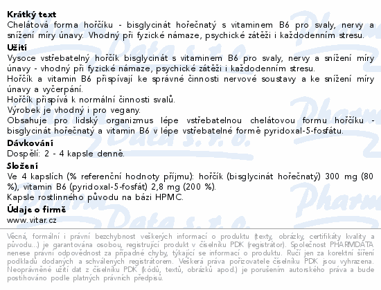 Maxi Vita ESSENTIALS Magnesium Bisglycinate cps.90