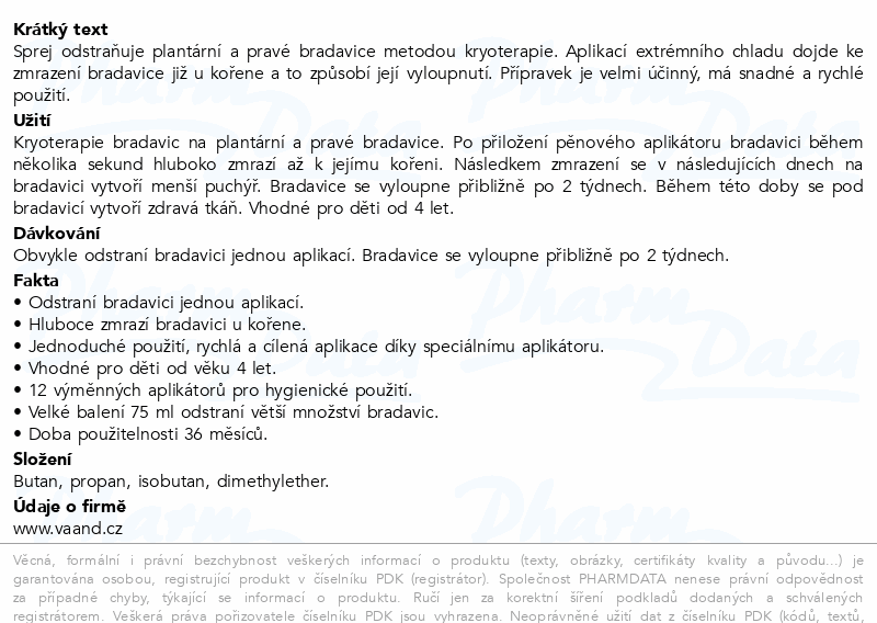 Master Aid Foot Care Kryosprej na bradavice 75ml