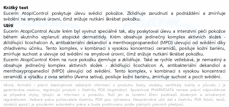 Eucerin AtopiControl Vánoce 2026
