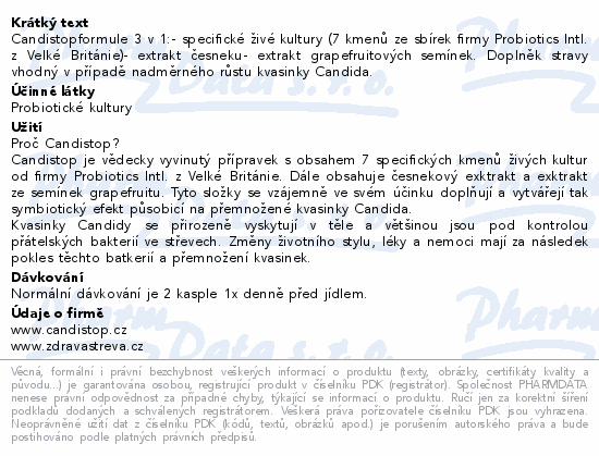 Topnatur Candistop cps.60