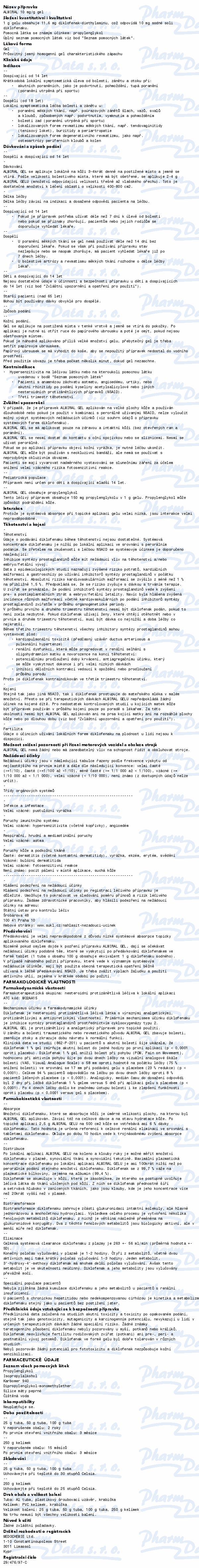 Almiral 10mg/g gel 100g